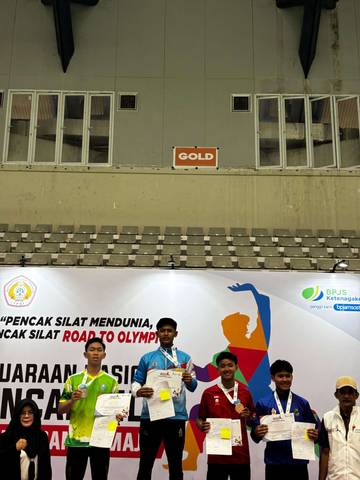 Atlet Pencak Silat Solo Sumbang Emas di-Kejurnas di-Jakarta