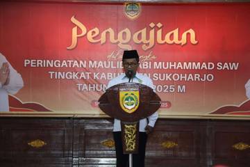 Pengajian Maulid di Sukoharjo: Teladani Akhlak Nabi Muhammad 