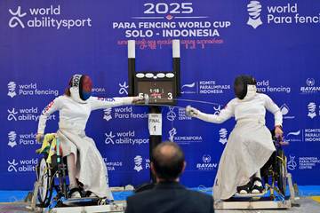 Para Fencing World Cup, Sri Lestari Buat Kejutan