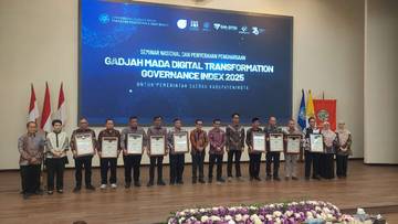 Sukoharjo Raih Penghargaan Indeks Transformasi Digital Pemerintahan