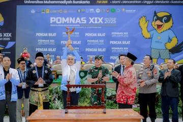UMS Tuan Rumah Cabor Pencak-Silat POMNAS 2025