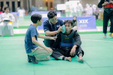 Tim Medis-UMS Lengkapi Laga Pencak-Silat POMNAS 2025