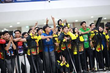 Ratusan Suporter Meriahkan Cabor Pencak-Silat POMNAS XIX 2025