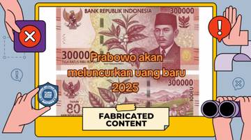 Uang Rp300 Ribu Beredar, Peruri Tegaskan Hoaks
