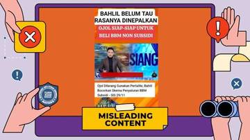 Larangan Ojol Pakai Pertalite Ternyata Hoax