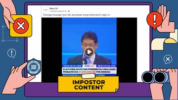 Menkeu Purbaya Promosikan Platform Investasi Hoaks