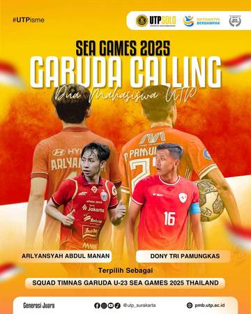 Dua Mahasiswa UTP Masuk Timnas U-23 SEA-Games Thailand 