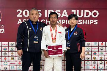 Judo Tunanetra NPCI Catatkan Prestasi Gemilang di-IBSA Asian-Championship