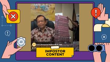 Bantuan Modal Usaha Mahfud MD Adalah Hoax