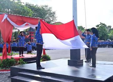 Bupati Jadi Inspektur Upacara Peringatan HUT KORPRI Ke-54