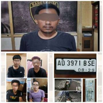 Satgas Gakkum Polres Sragen Amankan 5 Pelaku Caranmor-Burung