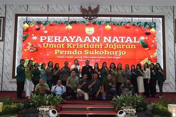 Pemkab Sukoharjo Gelar Perayaan Natal 2025 Bersama
