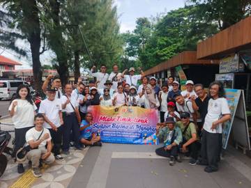 Mlaku-mlaku Bareng PWI Surakarta, Awali Rangkaian Hari Pers 2026