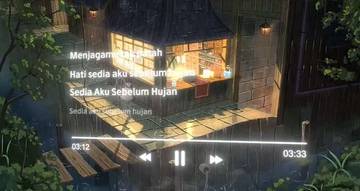 Lirik Sedia Aku Sebelum Hujan - Idgitaf Terbaru