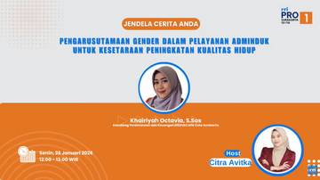Pengarusutamaan Gender dalam Pelayanan Administrasi Kependudukan