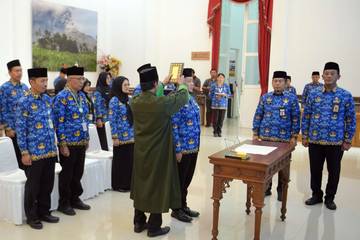 Bupati Boyolali Minta Pejabat yang Dilantik Kerja-Cepat, Kerja-Nyata