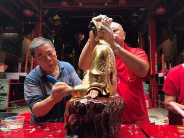 Jelang Imlek, Klenteng Tien Kok Sie Gelar Ritual-Kimsin