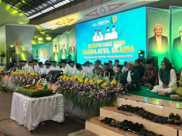 Seribu Tumpeng Warnai Peringatan 100 Tahun NU di Sragen