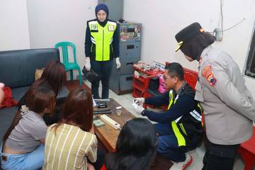 Polres-Sukoharjo Sisir Tempat-Hiburan, Pemandu Lagu Jalani Test Narkoba 