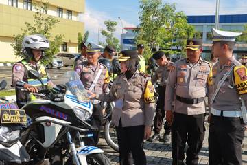 Wakapolres Sukoharjo Pimpin Apel Gelar Pasukan Operasi Candi 2026