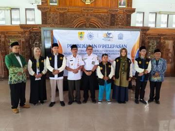 Kontingen Olimpicad Sragen Diberangkatkan ke Makassar, Targetkan Puluhan Medali