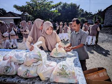 Belajar Kehidupan Desa, Ratusan Siswa SMP Muh-PK Stay di Wonogiri