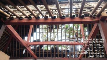 Terdampak Gempa Pacitan, Sejumlah Bangunan di Jatiyoso Rusak