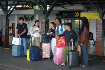 Tiket Kereta Arus Balik H+1 Lebaran  Dipesan 6-Februari   