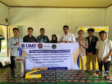UMS Dorong Daya-Saing UMKM Witpari Karanganyar lewat Pemasaran-Digital