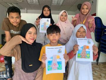 KKN, UMS Perkuat Identitas Budaya-Anak Indonesia di Kuala-Lumpur
