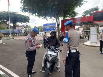 Tim Gaktibpin Sidak Polres Wonogiri Cegah Pelanggaran Personel