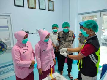 Sidokkes Polres Wonogiri Pastikan Keamanan Makanan SPPG Eromoko