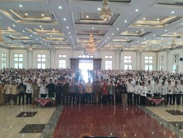 Ribuan Calon Haji Klaten Mulai Mengikuti Manasik