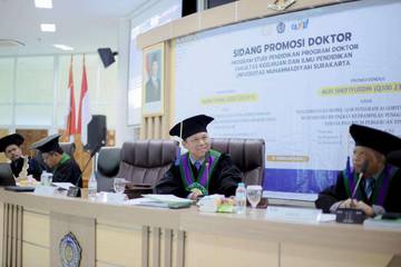UMS Lahirkan Doktor-Baru, Gagas Media IPAS Hybrid Profetik 