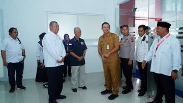 Bupati-Boyolali Resmikan Gedung Baru Sekaligus Serahkan Bulan Dana-PMI