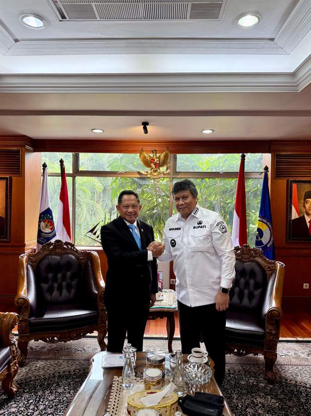 Temui Mendagri, PJ Bupati Bahas Penataan Birokrasi Relaksasi PEN