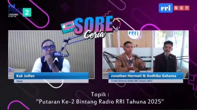 Andika Dan Jhonatan Finalis Bintang Radio RRI Tahuna 