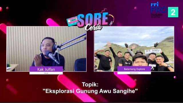 Batamang Explorer, Gunung Awu Simbol Identitas Masyarakat Sangihe