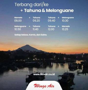 Penerbangan Komersial ke Sangihe Kembali Dibuka Setelah Vakum