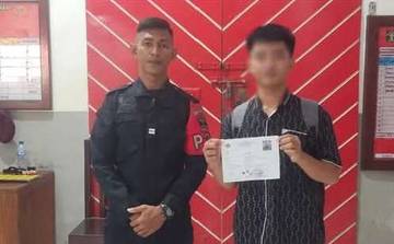  Momen Jumat Agung Satu WBP Lapas Tahuna Bebas Murni