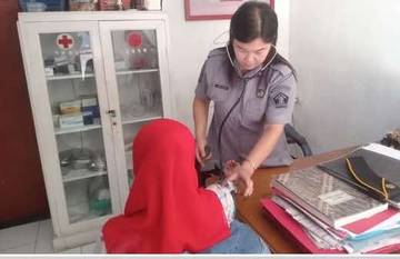 Lapas Tahuna Rutin Tingkatkan Layanan Medis  WBP