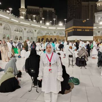 Jemaah Haji Sangihe Laksanakan Arbain Di Masjid Nabawi 