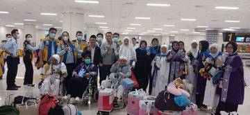 Jemaah Haji Asal Kabupaten Sangihe Tiba di Manado