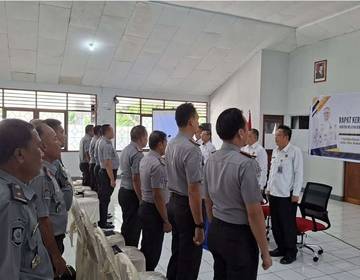 Dukung Program Astacita, Ditjenpas Sulut Gelar Rakernis
