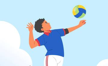 Ini Cara Melakukan Servis Bola Voli Yang Baik