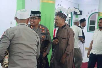Polres Sangihe Ingatkan Jaga Suasana Kondusif  Jumat Keliling