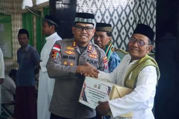 Polres Sangihe Rutin Lakukan  Jumat Keliling 