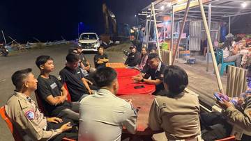 Satlantas Polres Sangihe himbau  Communitas Bikers Tertib Berlalulintas 