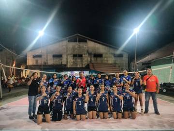 DVC Juara Turnamen Voli Imanuel Peta