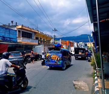Antisipasi Penumpukan Kendaraan, Dishub Sangihe Lakukan Rekayasa Lalulintas